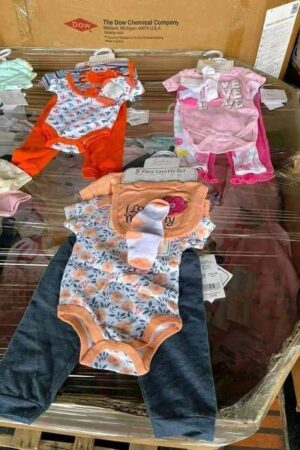 Mixed Babies and Toddlers Clothing Pallet – 600 Stylish PCs