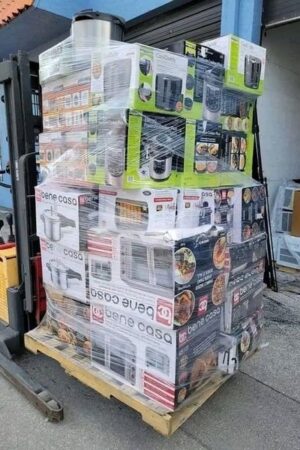 Mixed Kitchen Appliances Pallet – 50 Units (Blenders, Water Heaters, Microwaves & More)
